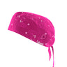 Inaura Unisex Pink Printed Scrub Cap - Pink