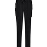 Inaura Womens Avery Slim Leg Scrub Pant - Black