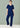 Womens Avery Straight Leg Scrub Pant - Navy