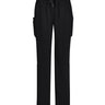 Inaura Womens Avery Straight Leg Scrub Pant - Black