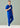 Mens Avery Straight Leg Scrub Pant - Electric Blue