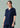 Womens Tokyo Scrub Top - Midnight Navy
