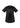 Womens Rose Tunic Scrub Top - Black back