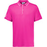 Inaura Mens Pink Short Sleeve Polo - Pink