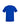 Womens Avery V-Neck Scrub Top - Electric Blue back