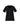 Womens Avery Round Neck Scrub Top - Black
