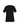 Womens Avery Round Neck Scrub Top - Black back