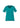 Womens Avery Round Neck Scrub Top - Teal back