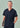Unisex Pulse V-Neck Scrub Top - Midnight Navy