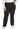DK EDS Essentials Mid Rise Straight Leg Drawstring Pant - Black