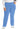 DK EDS Essentials Women's Mid Rise Straight Leg Drawstring Pant - Ciel