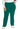 DK EDS Essentials Women's Mid Rise Straight Leg Drawstring Pant - Hunter Green