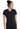 DK Balance V-Neck Top - Black