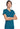 Dickies V-Neck Top - Caribbean Blue