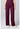 HH Works Wide Leg Pant - Wine
