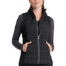 HH Lifestyle Khloe Quilted Vest - Black
