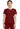 HH 360 Crew Neck Top - Garnet Red