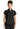 HH Quest Women's Partial Zip Stand Collar Top - Black
