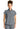 HH Quest Women's Partial Zip Stand Collar Top - Heather Ash