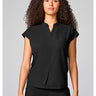 HH Quest Mandarin Collar Top - Black