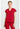 Cherokee Pursuit Women's Dolman V-Neck Top - Cherry Pop
