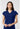 Cherokee Pursuit Women's Dolman V-Neck Top - Navy