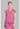 Cherokee Pursuit Women's Dolman V-Neck Top - Tropical Pink