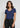 Womens Chic Top - Midnight Blue