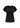 Womens Lana Short Sleeve Top - Black back