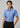 Womens Chambray Short Sleeve Shirt - Chambray Blue