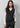Womens V-Neck Knit Vest - Black