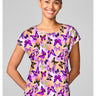 MC Prints Dolman Print Top - Dreamy Butterfly