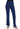 MC Insight Women's Mid Rise Flare Leg Pant - Navy