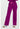 MC Amp Wide Leg Pull On Pant - Plum Royale