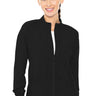 MC Insight Zip Front Warm-Up With Shoulder Yokes - Black