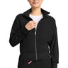 MC Amp Women's Cropped Warm Up Jacket - Black