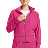 MC Amp Women's Cropped Warm Up Jacket - Pink Power