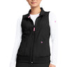 MC Amp Women's 4-Pocket Zip Front Vest - Black