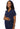 MC Touch Maternity V-Neck Top - Navy
