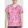 MC Prints Print V-Neck Top - Hello Hibiscus