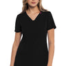 MC Amp V-Neck Top - Black