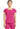 MC Amp Women's 3-Pocket Square Neck Top - Pink Power