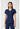 MC Touch V-Neck Shirttail Top - Navy