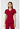 MC Touch V-Neck Shirttail Top - Red