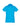 Womens Academy Short Sleeve Polo - Cyan/Navy back