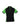Womens Nitro Short Sleeve Polo - Black/Green/White
