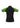 Womens Nitro Short Sleeve Polo - Black/Green/White back