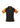 Womens Nitro Short Sleeve Polo - Black/Orange/White