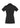 Womens City Short Sleeve Polo - Black back