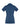 Womens City Short Sleeve Polo - Mineral Blue back